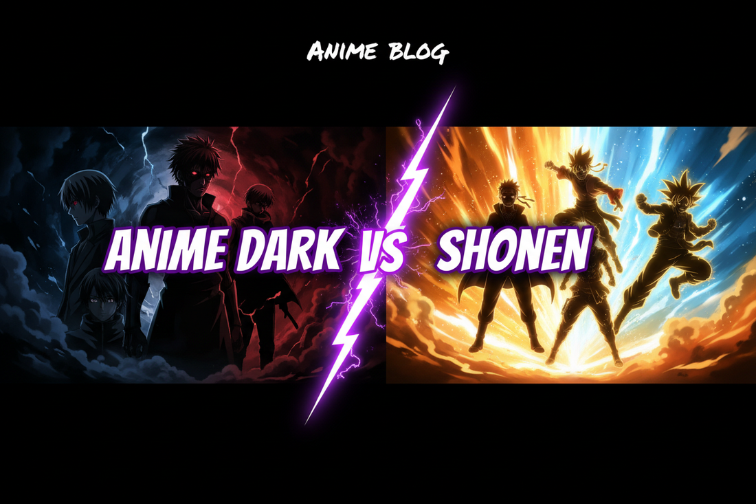 Anime dark vs shonen : quel style te correspond ? - Animkids Store