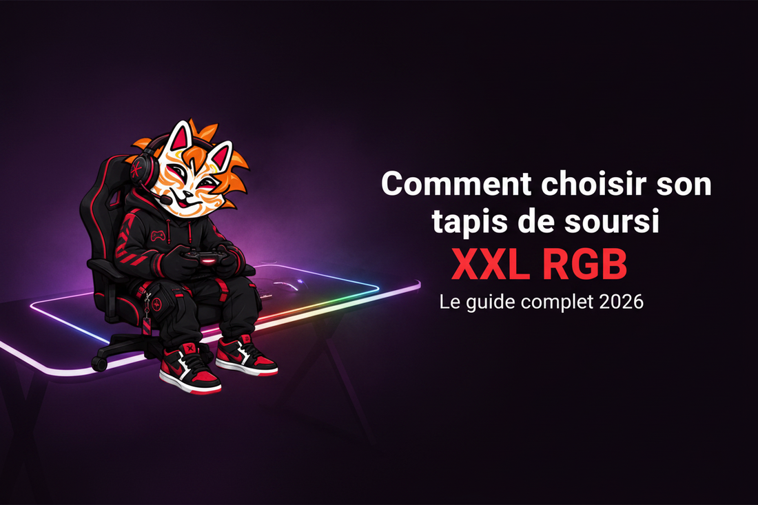 Comment choisir son tapis de souris XXL RGB — Le guide complet 2026 - Animkids Store