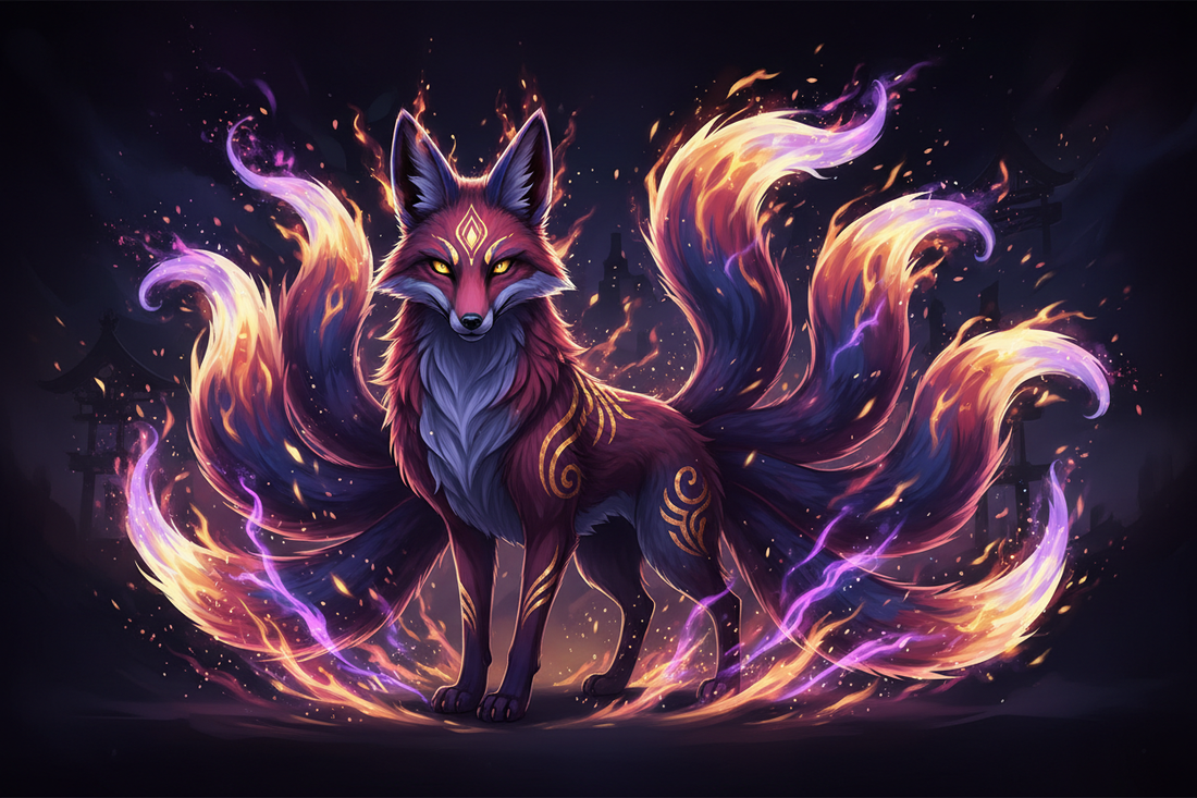 Kitsune : la légende du renard mystique japonais 🦊 - Animkids Store