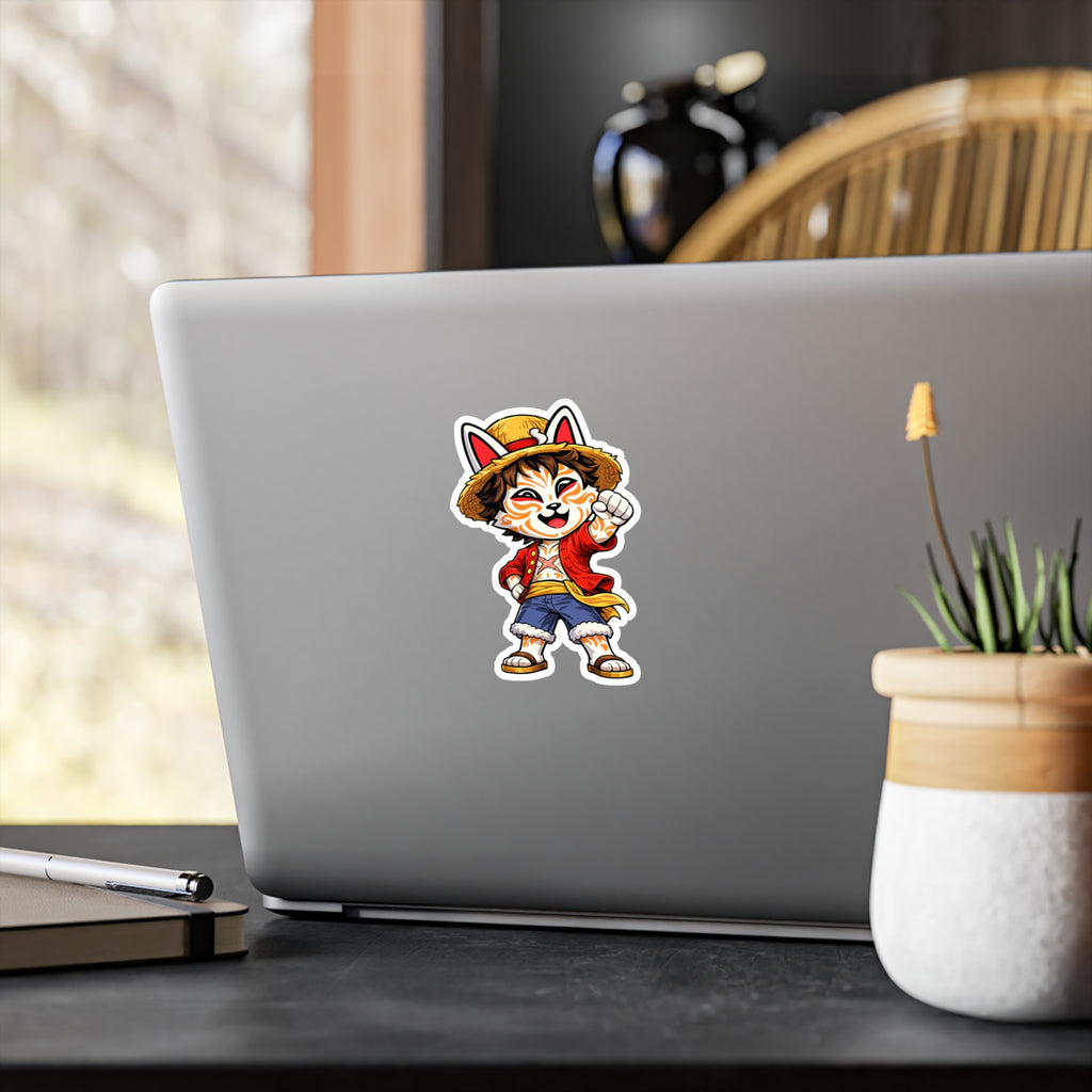 Sticker Kitsune Pirate — Le Renard des Sept Mers