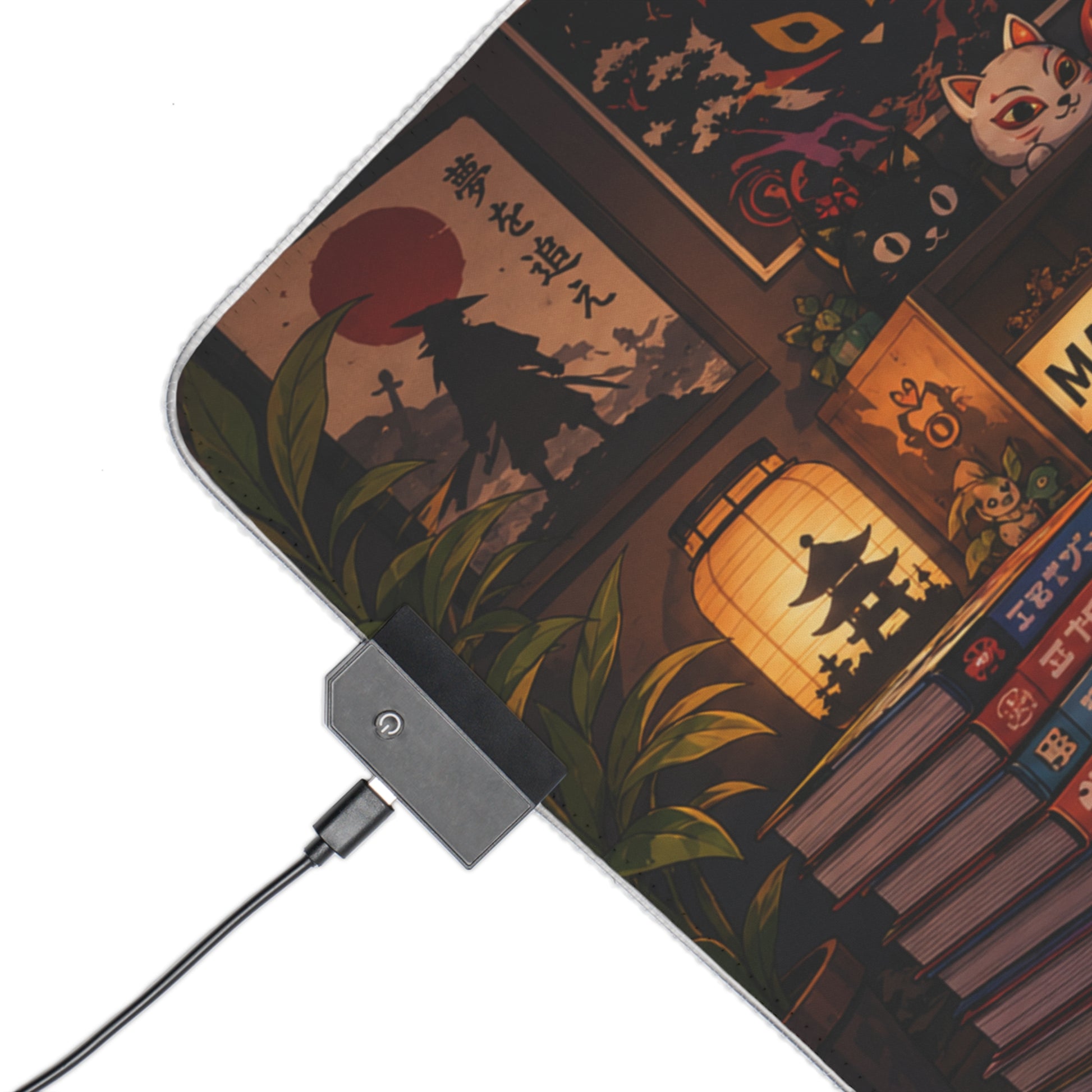 Tapis de Souris RGB — Kid Otaku - Le Maître des Livres