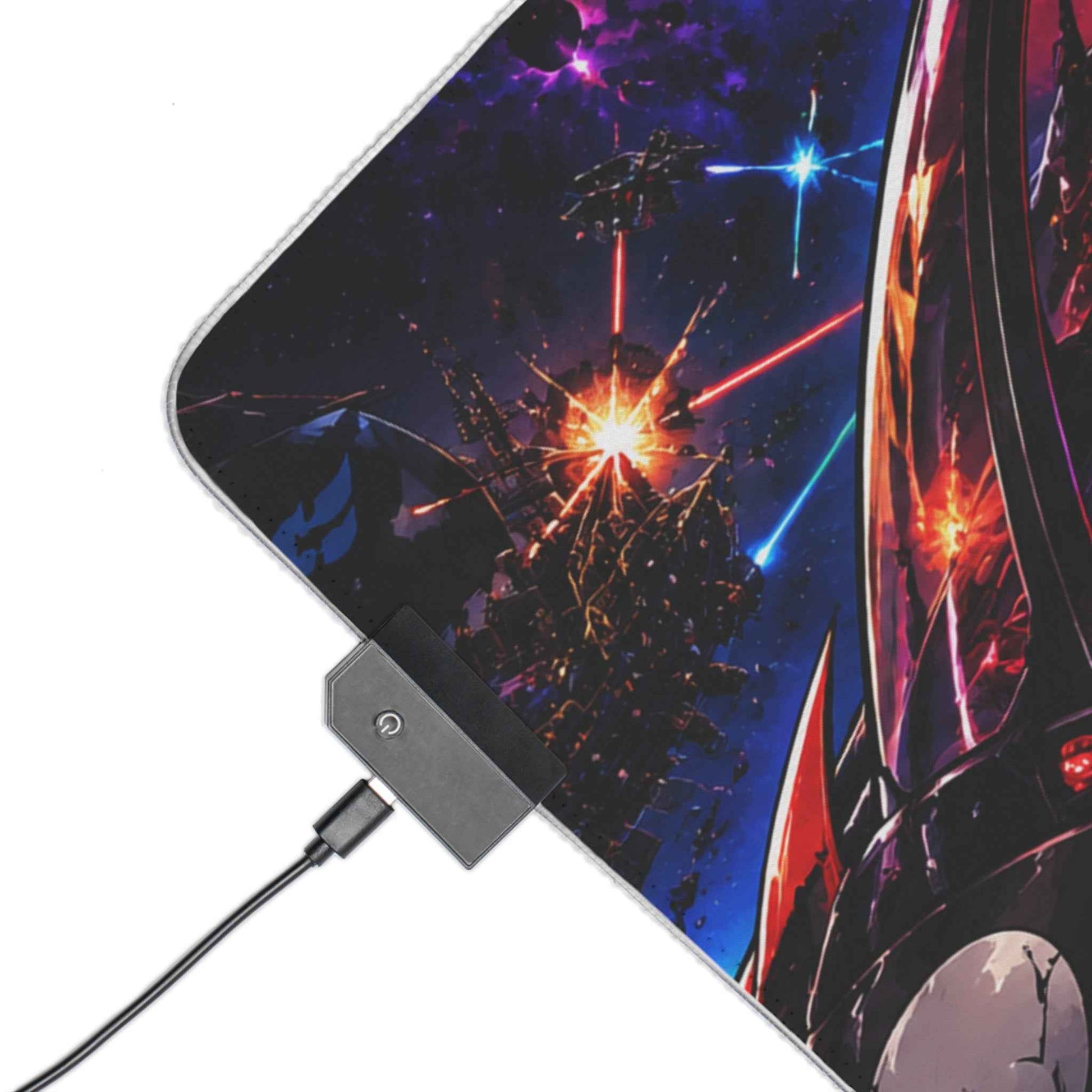 Tapis de souris XXL RGB – Kid Delta, Fléau de la Galaxie