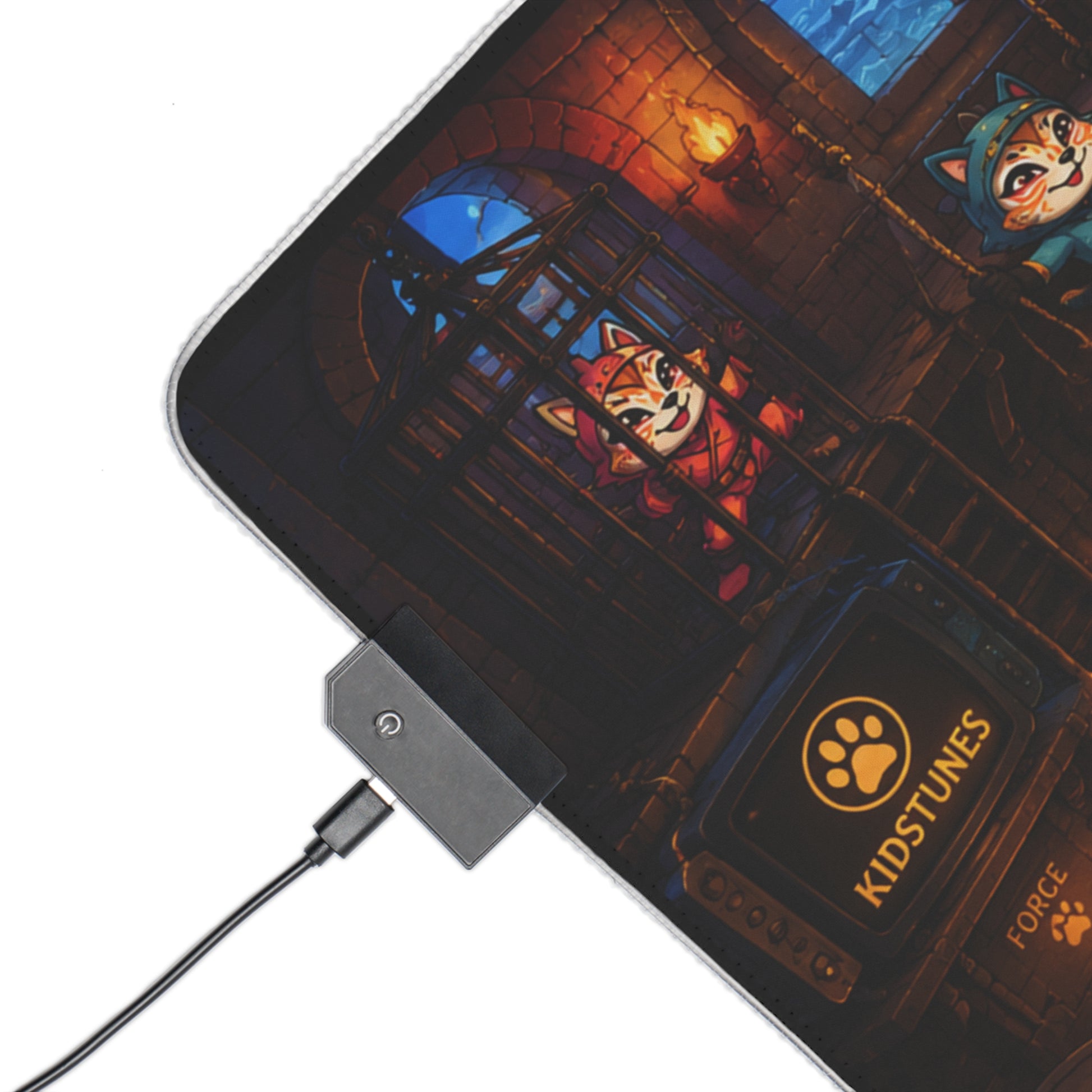 Tapis de Souris RGB — Kid Fourasse, le Chef des Kidstunes