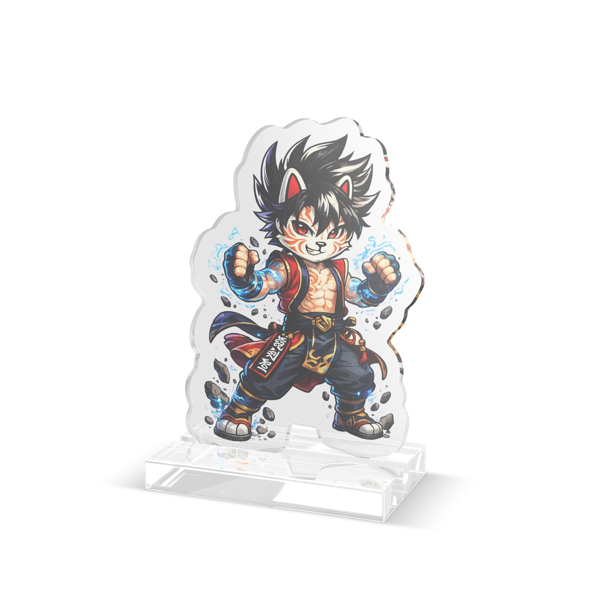 Figurine Acrylique Kid Ken — Le Combattant Ultime - Animkids Store