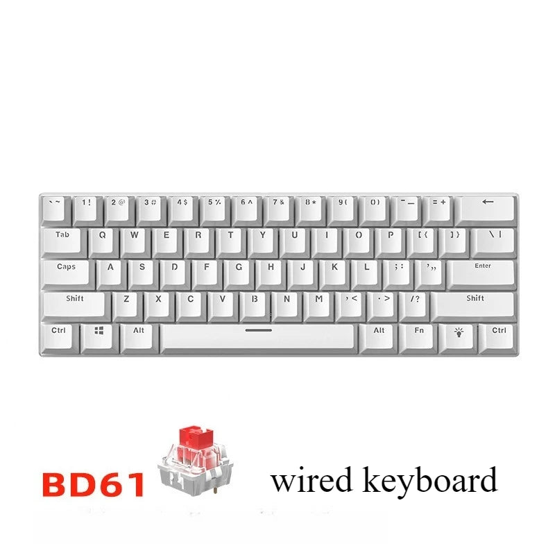 Clavier Mécanique Gaming 60% — Setup Gamer Compact - Animkids Store