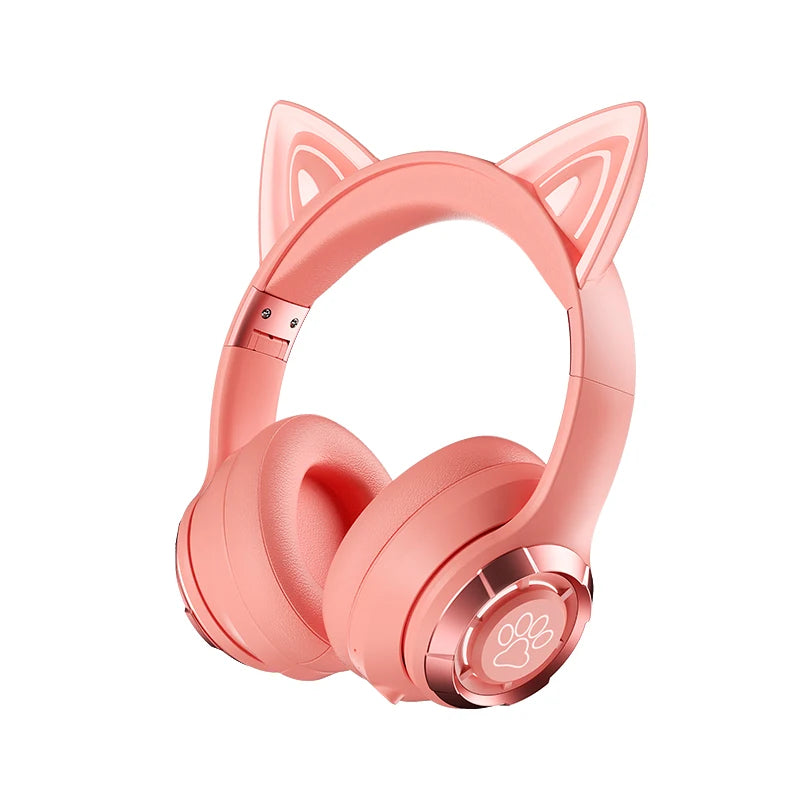 Casque Bluetooth Oreilles de Chat RGB Pliable – Kidstunes - Animkids Store