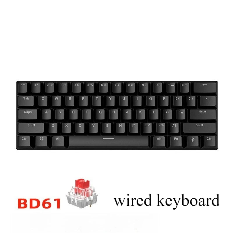 Clavier Mécanique Gaming 60% — Setup Gamer Compact - Animkids Store