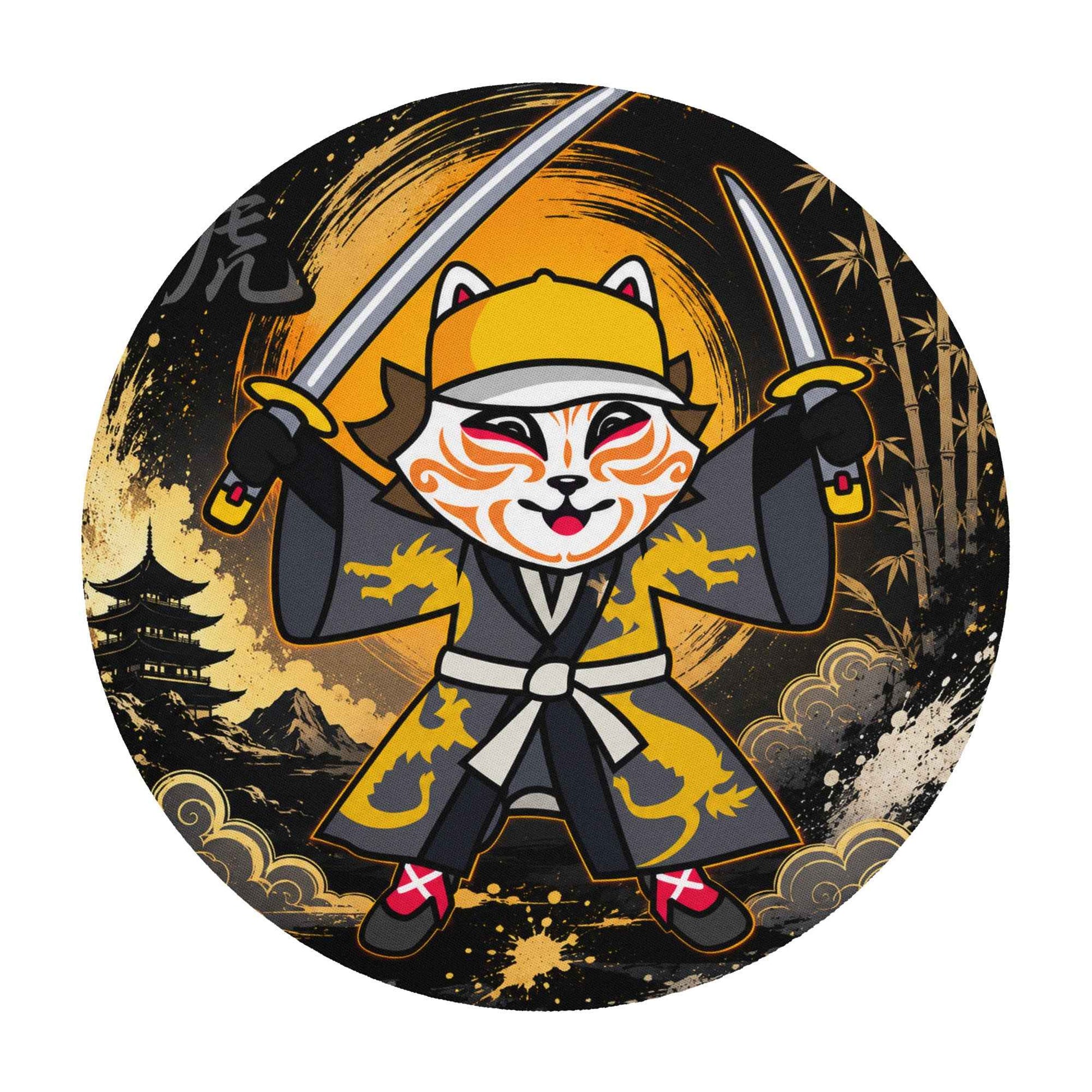 Round mouse pad