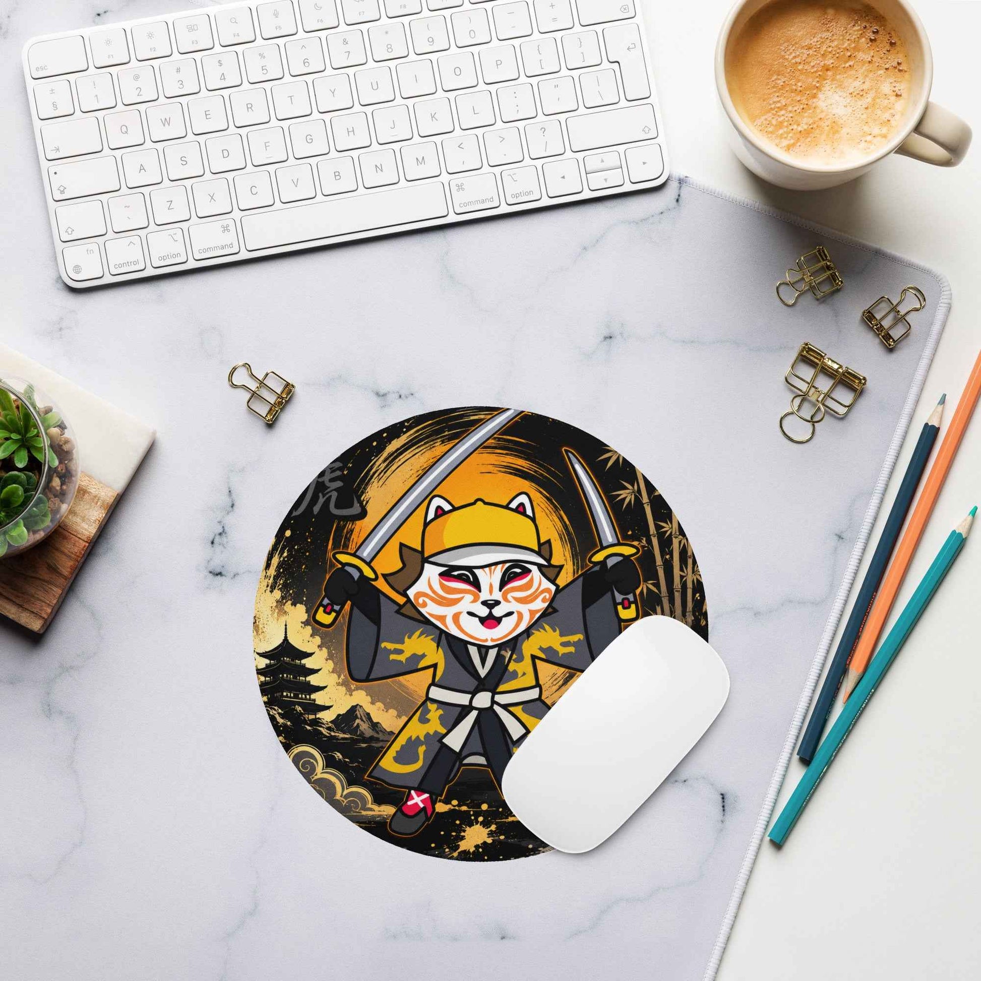 Round mouse pad