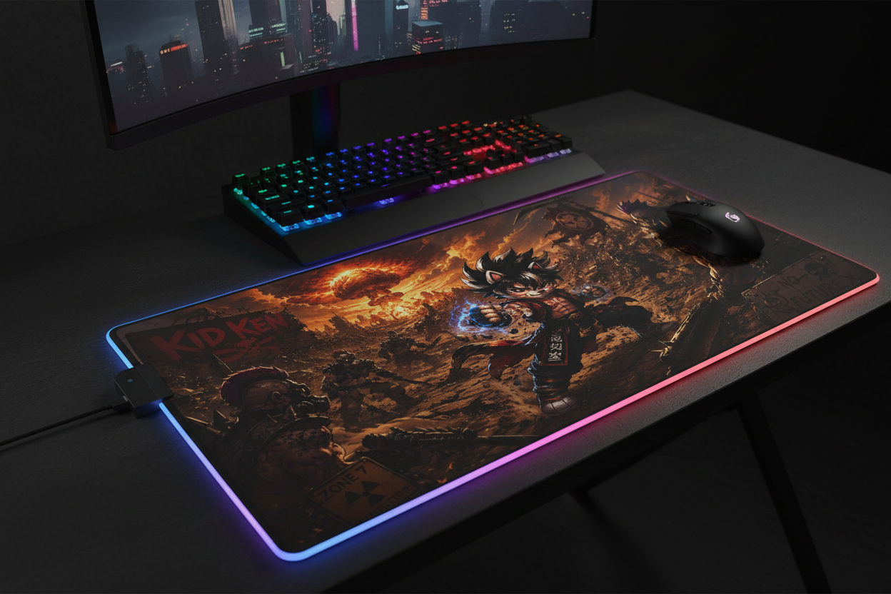 Tapis Kid Ken Apocalypse sur bureau RGB