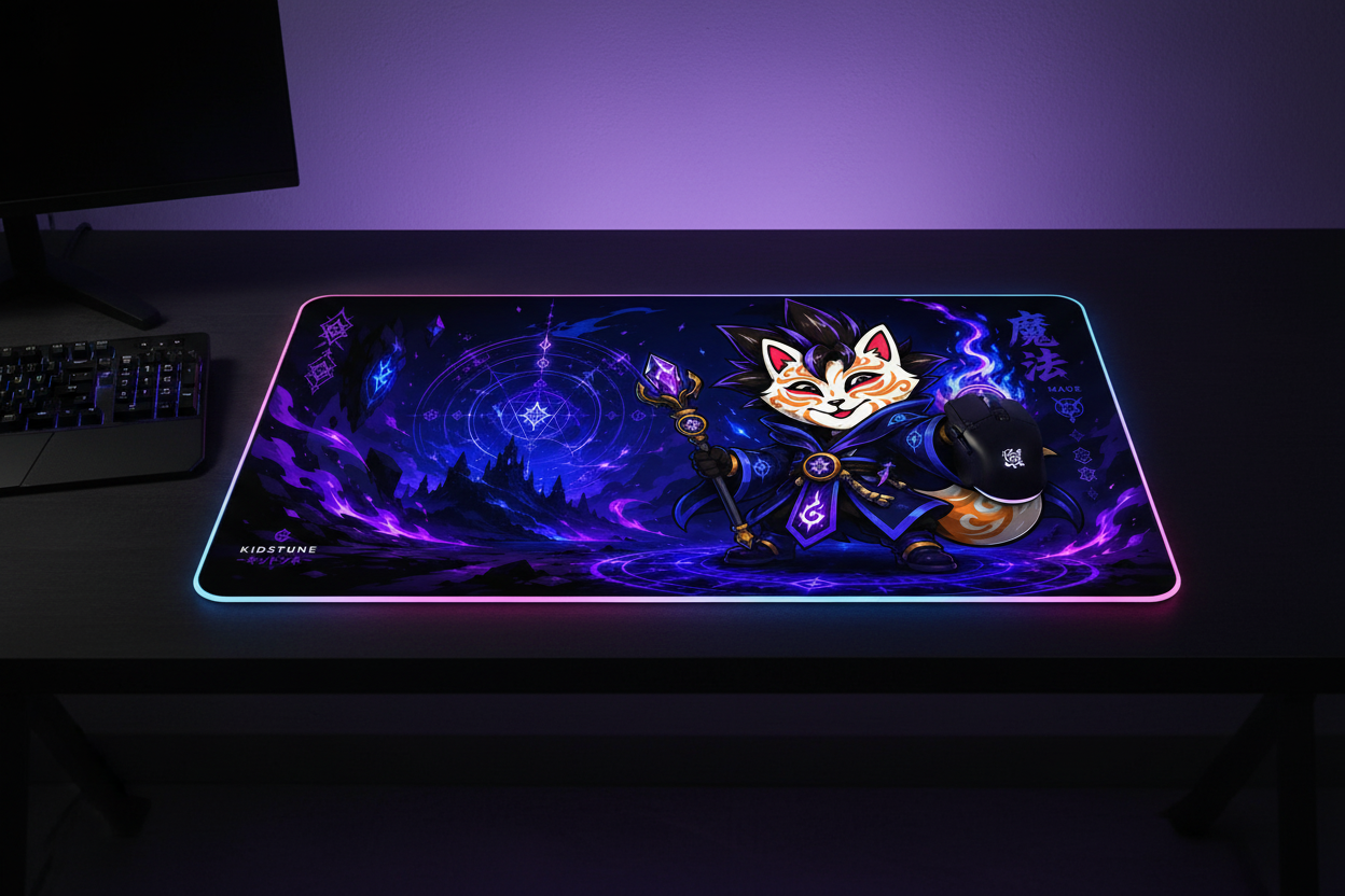 Tapis LED Kitsune Mage - Lifestyle Gaming